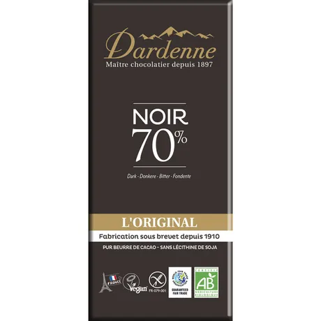 Chocolat noir 70